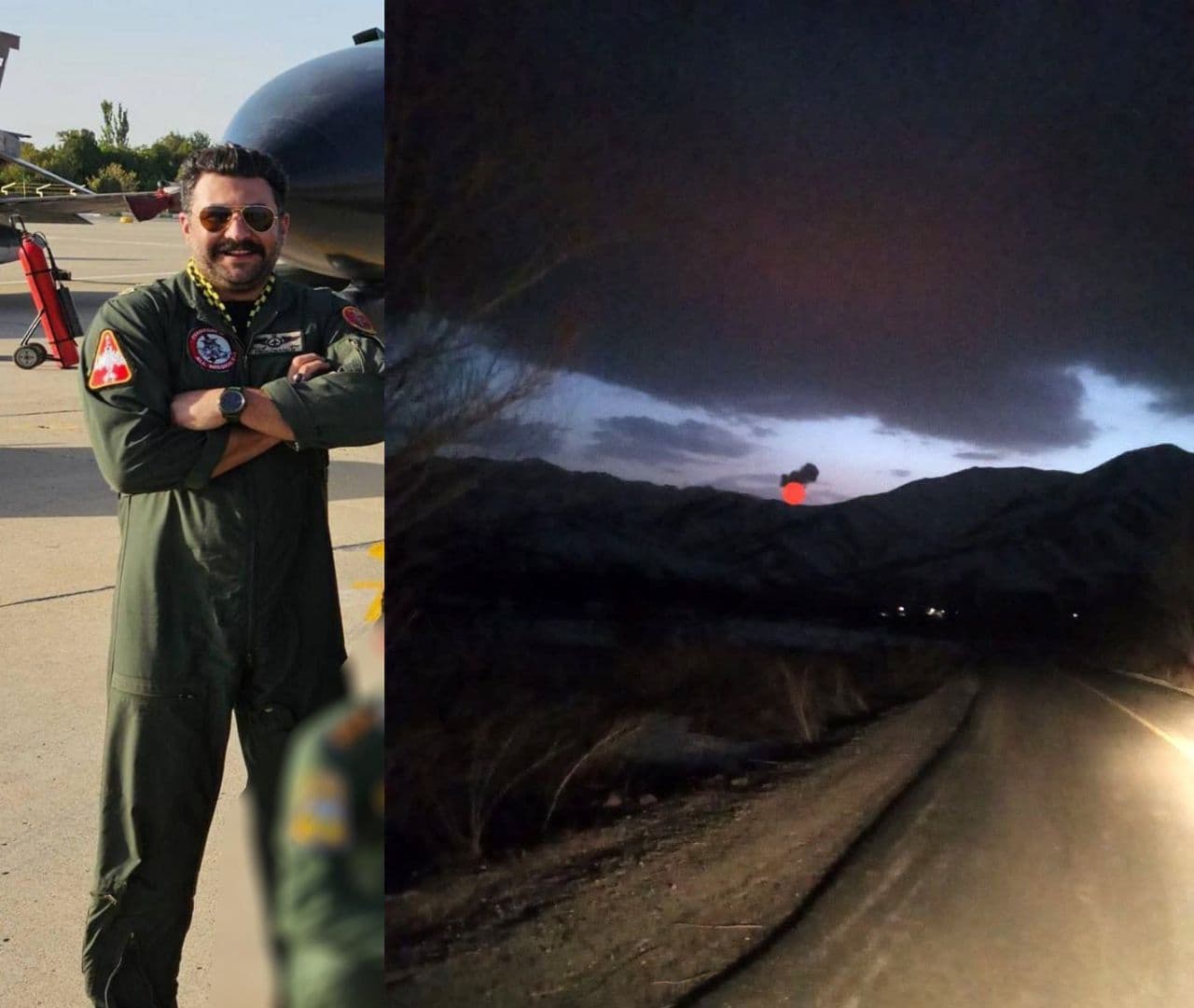 @Open Source Intel: According to reports, an Iranian Air Force F‑4 fighter jet crashed roughly 80 km from Nozheh Air Base. The Air Force later confirmed that the pilot, Mahdi Firoozmand, was killed in the incident.