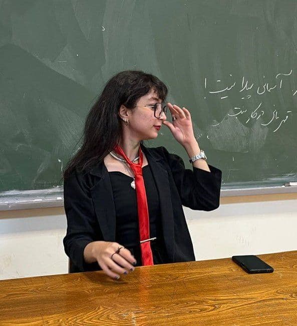 @Babak Taghvaee - The Crisis Watch: Videos show a massive gathering of residents in the hometown of 23-year-old student Raha Bohloolipour for her memorial. She was murdered by the security forces of #Iran’s Islamic regime over her parti