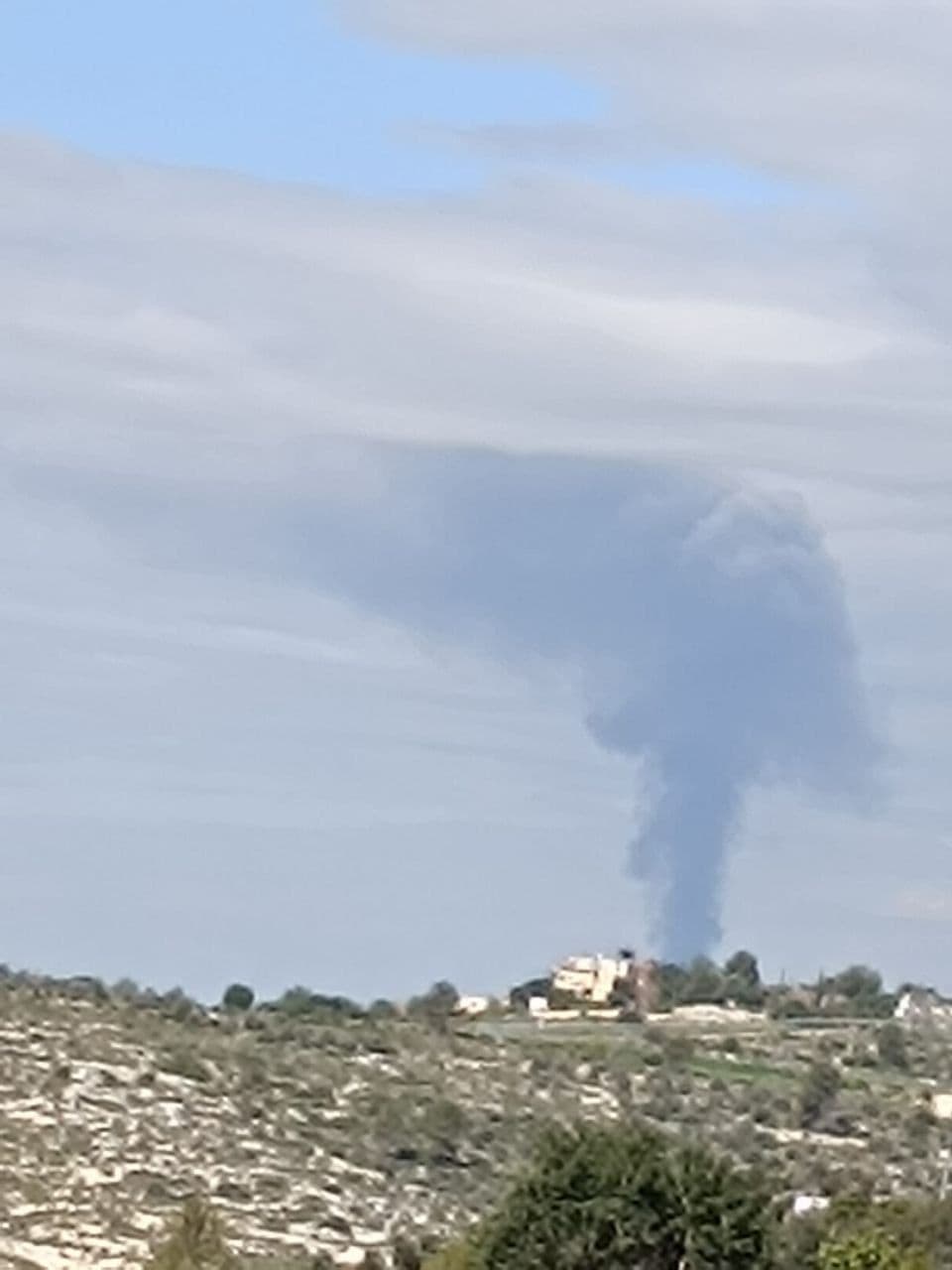 @Babak Taghvaee - The Crisis Watch: #Breaking: My sources in #Israel confirm that not a single ballistic missile launched by the #IRGC Aerospace Force has hit #TelAviv, and all of them have been shot down. The smoke rising from vegetati