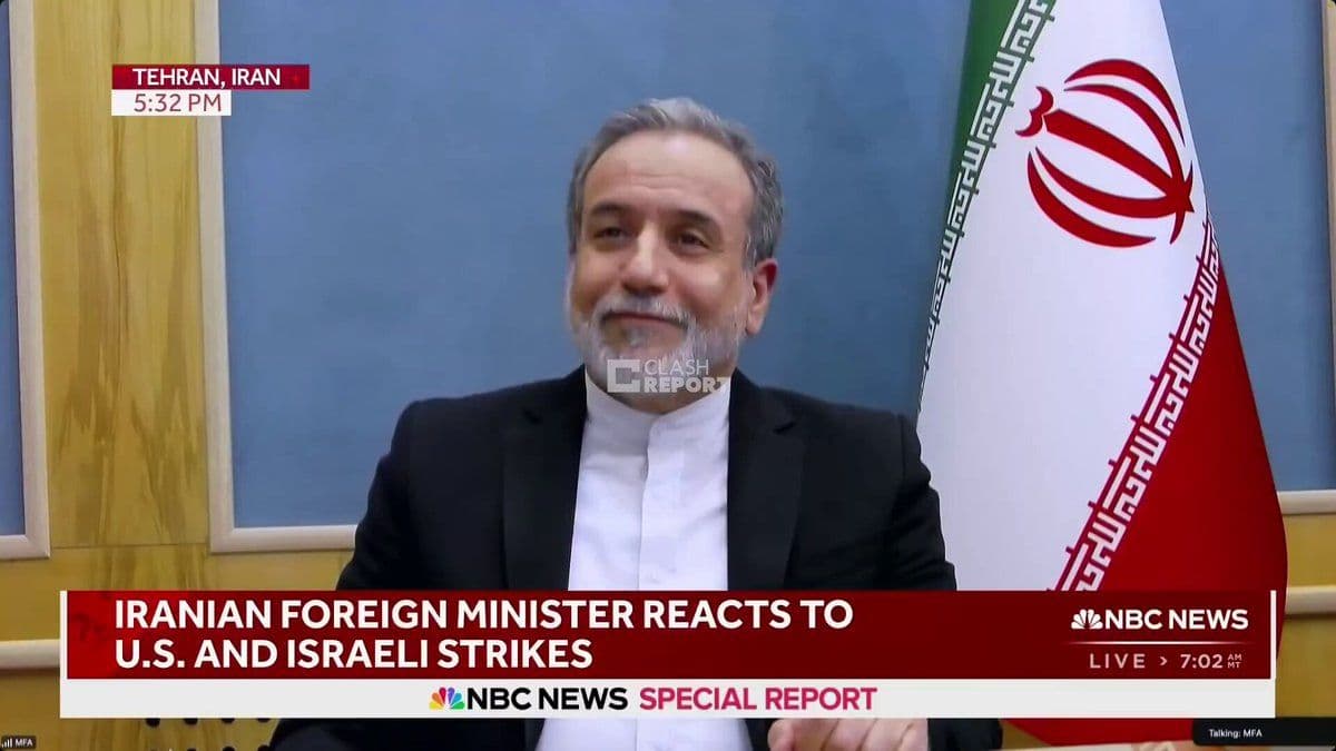 @Open Source Intel: Iran’s Foreign Minister Araghchi:
Ayatollah Ali Khamenei and President Masoud Pezeshkian are alive, as far as I know.
All high-ranking officials are alive, everything is fine.
