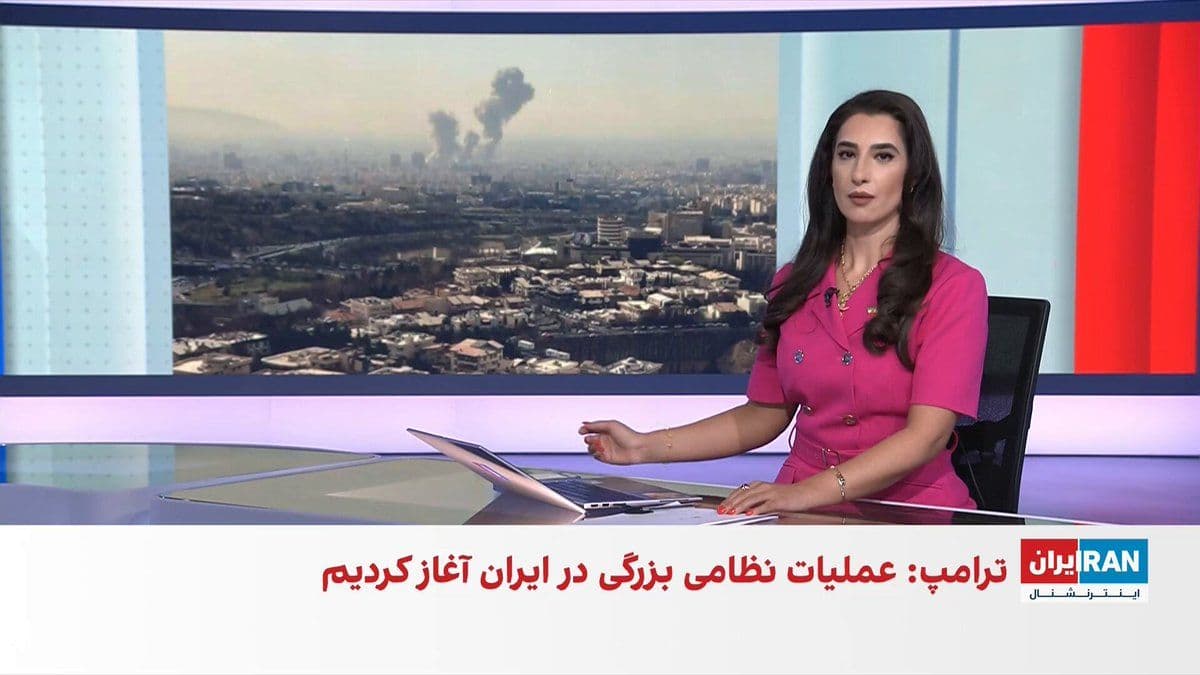 @ايران اينترنشنال: Donald Trump said in a video message: "The hour of freedom for the people of Iran has arrived." Referring to the start of the U.S. military campaign against the Islamic Republic, he also warned the fo