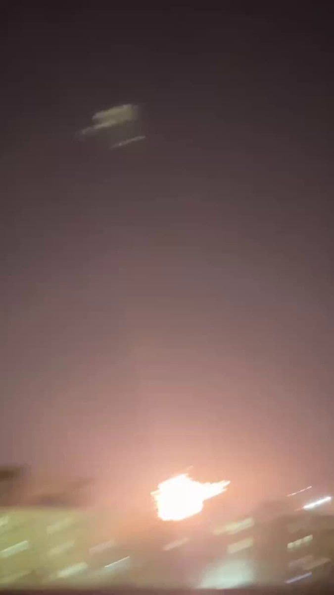 @Babak Taghvaee - The Crisis Watch: #BREAKING: For the third time today, the Israeli Air Force targeted a ballistic missile base of the #IRGC in Zanjan. Massive secondary explosions were observed following #IsraeliAirForce airstrikes on
