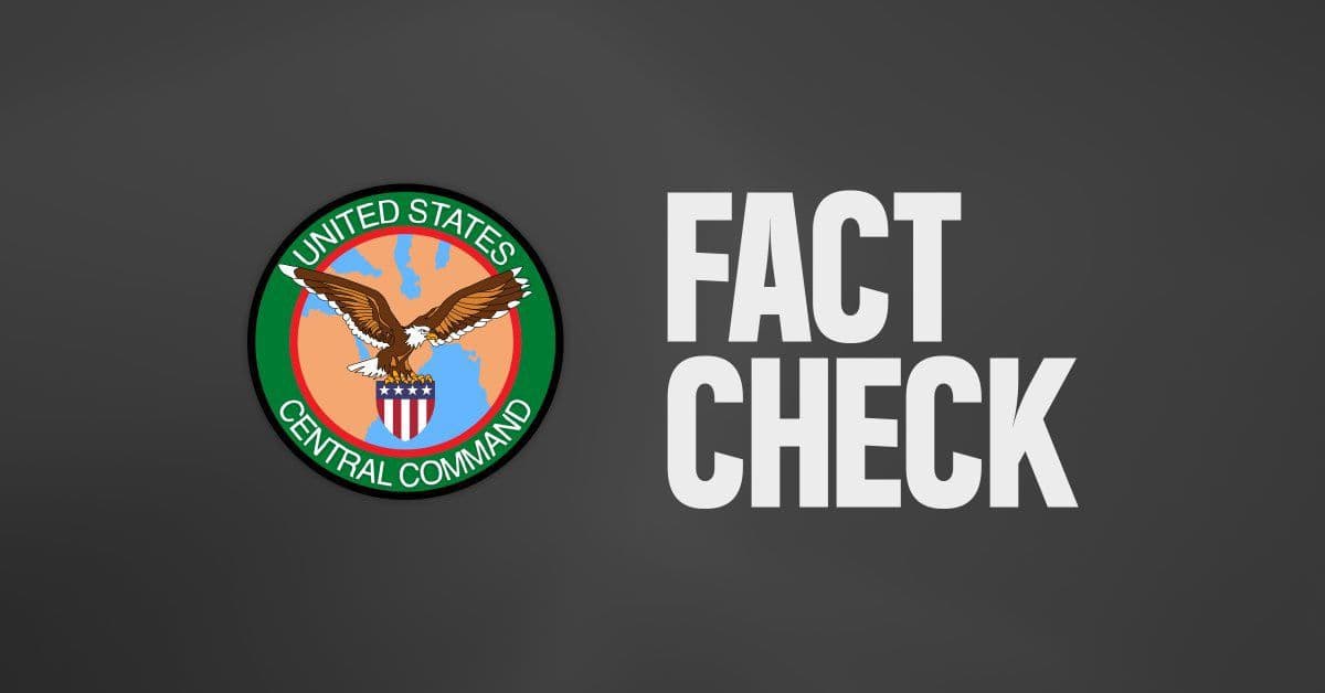 @Open Source Intel: CENTCOM:
🚫The Iranian regime claims to have killed 50 U.S. service members. LIE.
✅There have been no reported U.S. casualties.
🚫The IRGC claims that a U.S. Navy ship was struck by missiles. LIE.