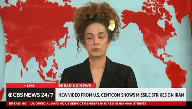 @Masih Alinejad 🏳️: This is the moment when @CBSNews anchor told me the news about the elimination of @khamenei_ir. This is what it looks like when a survivor hears that her oppressor is gone.
And you Zohran Mamdani ke