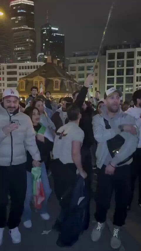 @Babak Taghvaee - The Crisis Watch: #Breaking: Tonight in #Frankfurt, #Germany, Iranians are celebrating the elimination of dictator Ali #Khamenei by the #US/#Israel.
#IranRevolution #IranRevolution2026 #OperationLionRoar #OperationEpi