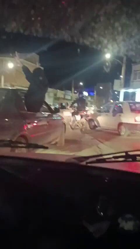 @Babak Taghvaee - The Crisis Watch: #Breaking: A video from #Abdanan in western #Iran shows people in the streets celebrating the elimination of dictator #Khamenei by #US and #Israel tonight.
#IranRevolution #IranRevolution2026 #Operat