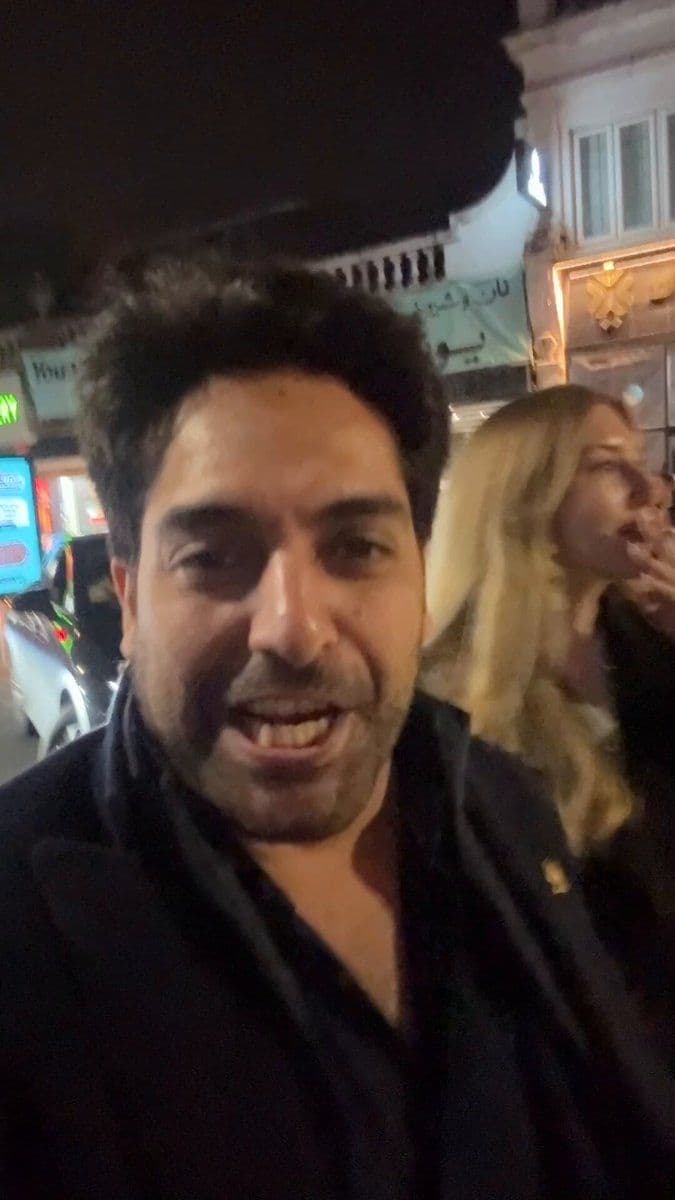 @Mahyar Tousi: Absolute scenes in north London as Iranians are out celebrating the fall of Khamenei.
We will go LIVE Tousi TV in a few mins with the coverage
