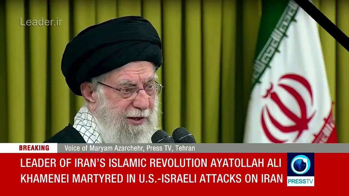 @Open Source Intel: Crying anchor on Iranian state TV erupts in anger following the death of Ali Khamenei:
"Trump is going to pay a price paid by no American president of all time! Revenge is coming!"