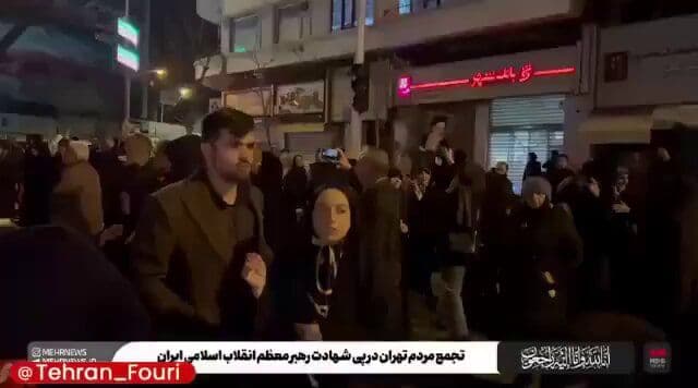 @Goldie Ghamari | گلسا قمری 🇮🇷: This is what's left of the terrorist Islamic Republic occupying Iran.
There's not even enough for Islamic Regime State TV to show the entire crowd mourning Khamenei. That's why they're zooming in...