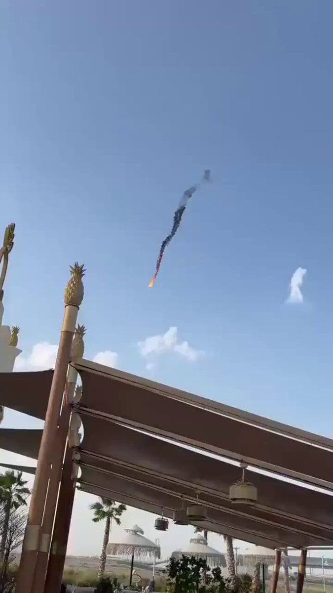 @Babak Taghvaee - The Crisis Watch: #Breaking: Video recorded this morning shows the shootdown of a Shahed-136 one-way attack drone of the #IRGC Aerospace Force over #Kuwait.
#IranRevolution #IranRevolution2026 #OperationLionRoar #Oper