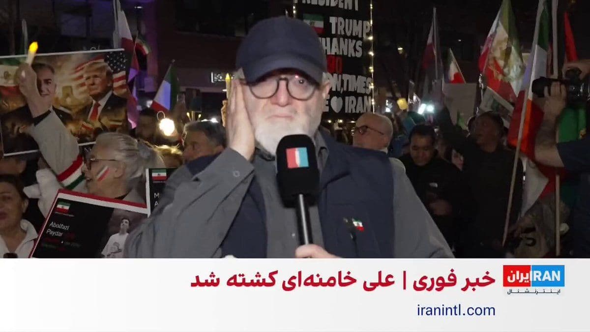 @ايران اينترنشنال: Iranians residing in Washington gathered and celebrated after the confirmation of the news of Ali Khamenei's killing.
Report by Ardavan Rouzbeh, Iran International correspondent, and interviews with