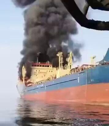 @Babak Taghvaee - The Crisis Watch: #Breaking: It has turned out that the Skylight commercial ship, which was targeted by the #IRGC Navy, was actually being used by the Islamic regime of #Iran. They are so stupid that they targeted one