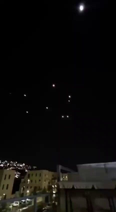 @Babak Taghvaee - The Crisis Watch: Unfortunately, one of the ballistic missiles launched by the #IRGC Aerospace Force at #Jerusalem, the capital city of #Israel, managed to pass through the air defense rings protecting the city and str