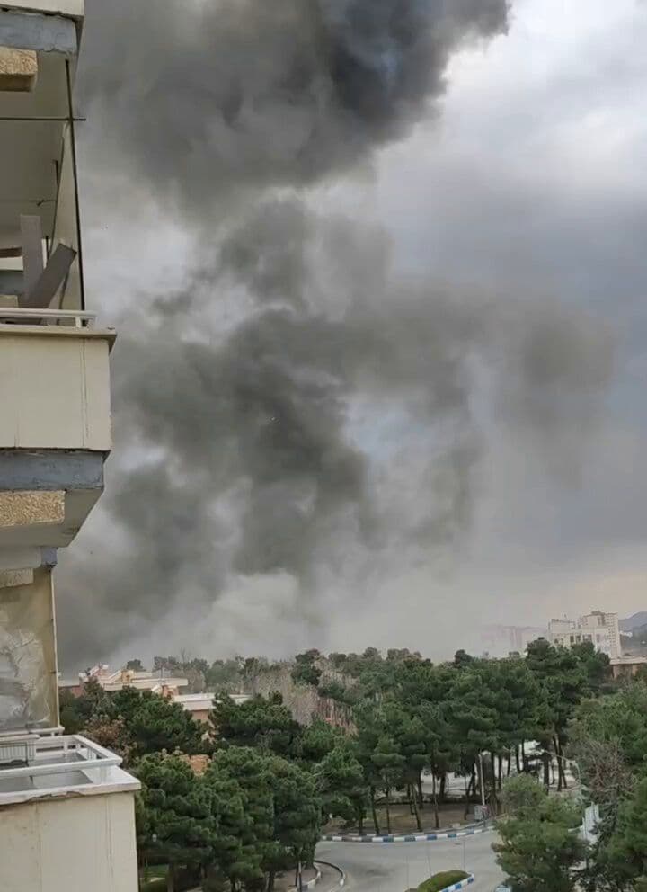 @Babak Taghvaee - The Crisis Watch: #Breaking: The #Israeli and U.S. forces continued their airstrikes targeting defense factories of the Iranian Ministry of Defense and Armed Forces Logistics in the Lavizan, Northeast #Tehran, capital