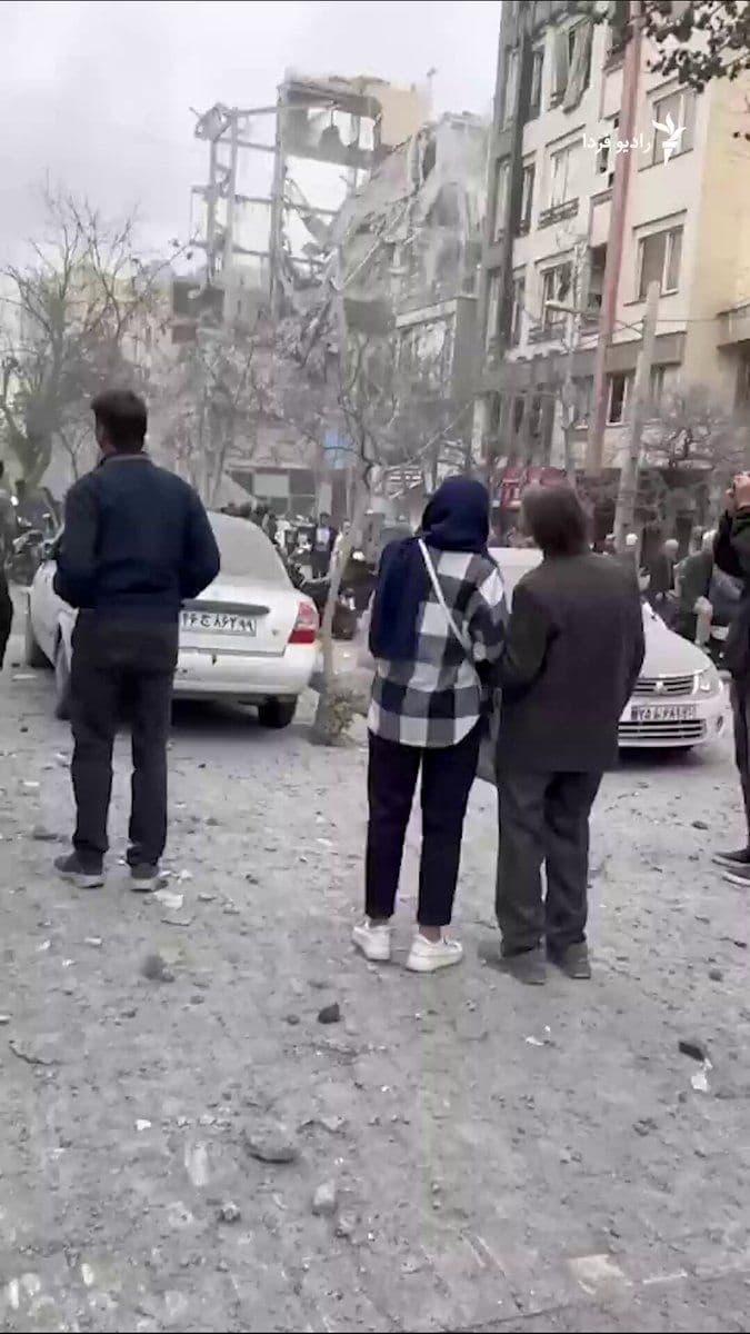 @RadioFarda|راديو فردا: On the third day of the US and Israeli attacks on Iran, reports and images were published on Monday showing the destruction of buildings in the Narmak area following airstrikes.
#رادیوفردا