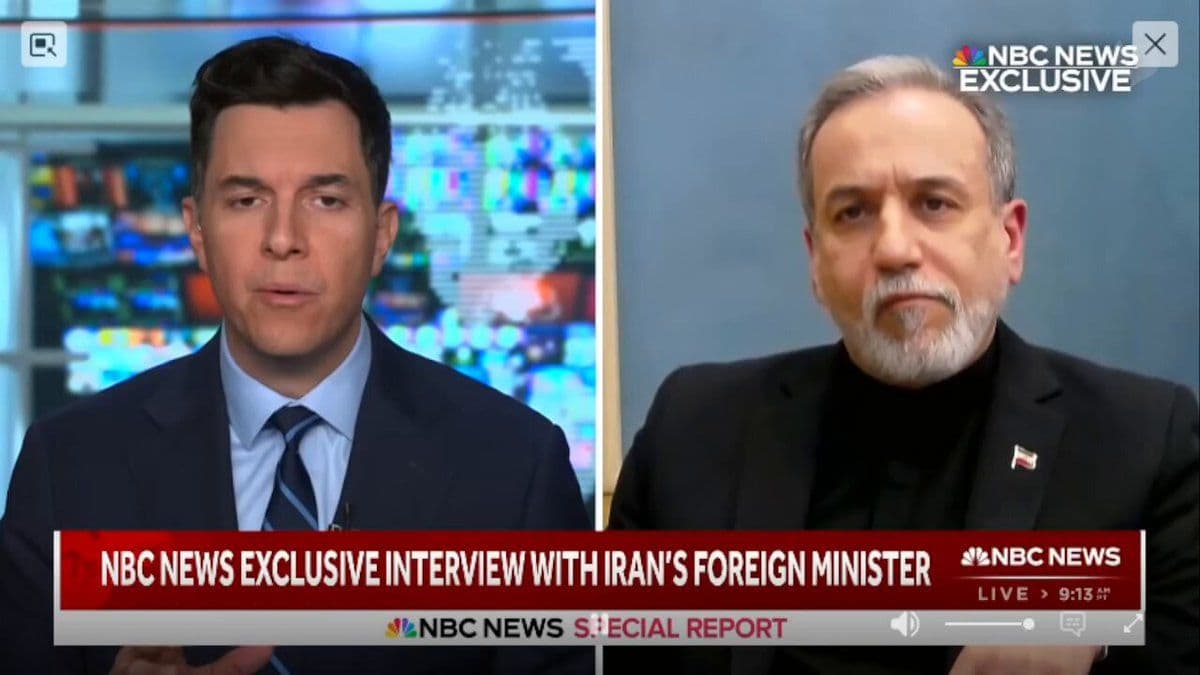 @Visegrád 24: Iran's Islamic regime Foreign Minister Abbas Araghchi says he sees no reason to negotiate a ceasefire.
In an interview with NBC News, Araghchi stated that Iran expects U.S. military boots on the grou