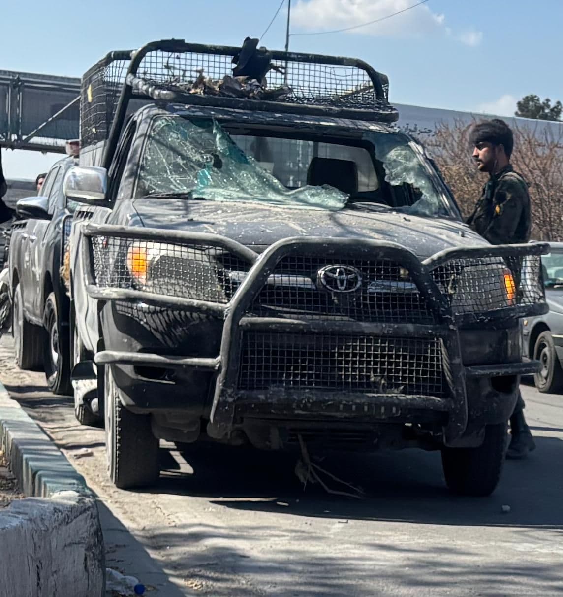 @Babak Taghvaee - The Crisis Watch: BREAKING: This is the aftermath of one of the most effective airstrike conducted by the Israeli Air Force in protection of the people of Iran. Yesterday, the Israeli Air Force targeted a concentration