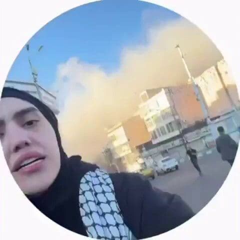 @Babak Taghvaee - The Crisis Watch: FAFO! Watch a Basij militia woman of the IRGC terrorist organization running and shouting after a U.S. or Israeli airstrike targeted one of their bases in Tehran.
This is great revenge for the people