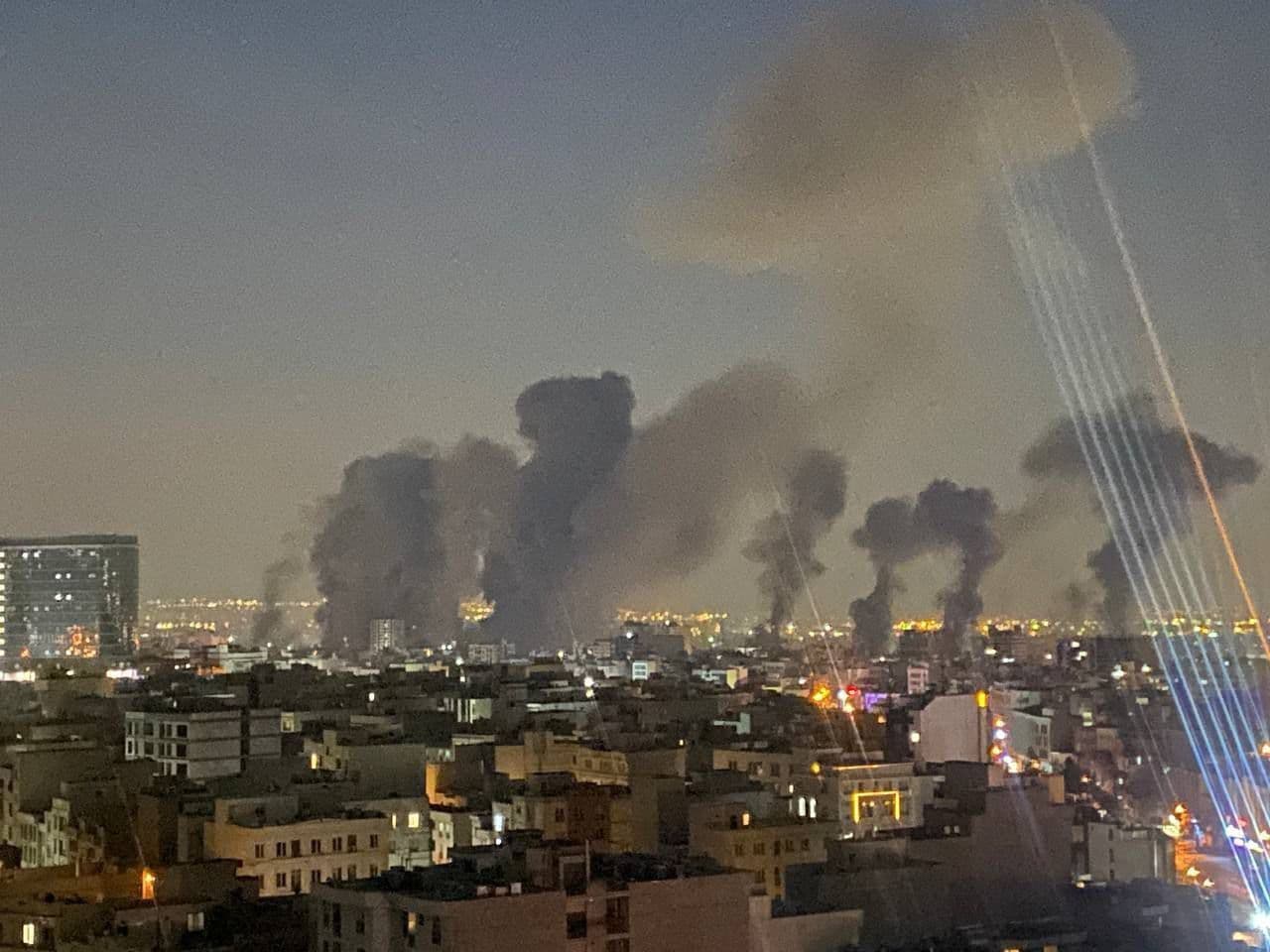 @Babak Taghvaee - The Crisis Watch: BREAKING: The Islamic regime of Iran is on the brink of extinction. The targets of the massive airstrikes by the U.S. and Israeli Air Forces in central Tehran are key government buildings of the Islam