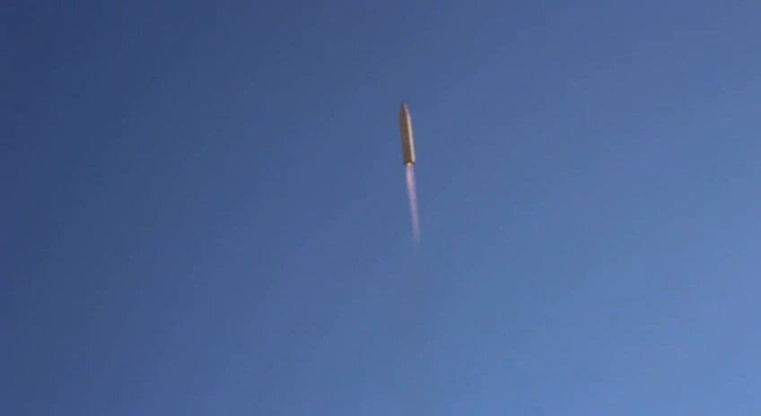 @Visegrád 24: Propagandists of the Islamic regime in Iran have published a video allegedly showing IRGC terrorists launching Khorramshahr-4, Kheibar, and Fattah missiles toward Israel.