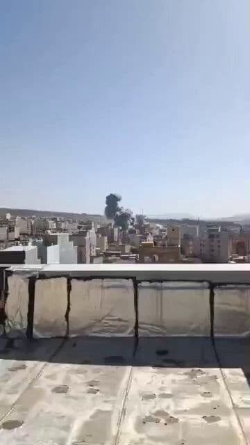 @Babak Taghvaee - The Crisis Watch: BREAKING: Today, in the city of Ilam in southwestern Iran, the Israeli Air Force conducted two airstrikes targeting buildings belonging to the IRGC and the Ministry of Intelligence of the Islamic regi