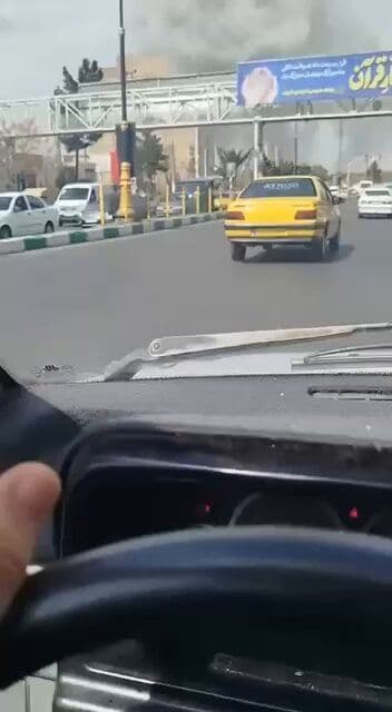 @🇮🇷LiveIranNews🇮🇱: 🚨 IRGC Filth Barracks in Qarchak Targeted / In continuation of strikes on the suppression centers of the terrorist Islamic Republic regime, the IRGC headquarters in Qarchak was hit; another blow to o