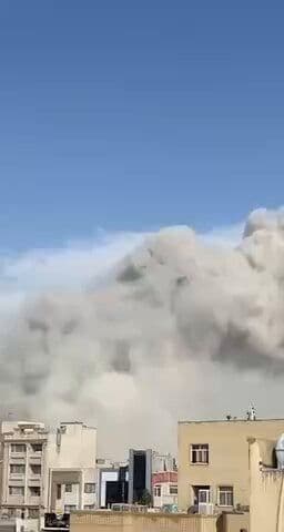 @Mohamad Ahwaze: Bombing of a base affiliated with the terrorist Revolutionary Guard, the enemy of Arabs and humanity, in Shahin Shahr city, Isfahan