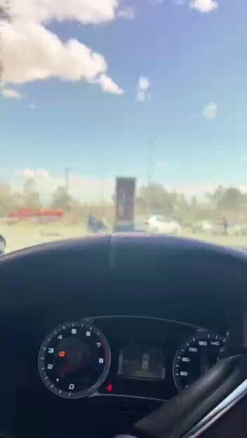 @Vahid Online: Received video: 'IRGC #ShahinShahr'
Received photos: 'Attack on the police station or command headquarters on Modares Street has caused damage to surrounding buildings.'
Sunday, March 7 #Iran