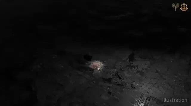 @Babak Taghvaee - The Crisis Watch: BREAKING: The IDF has released this infographic footage showing the inside of the underground section of the headquarters of the IRGC Aerospace Force. In the footage, the organization is mistakenly re