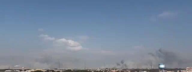 @🇮🇷LiveIranNews🇮🇱: 🚨 Heavy Strike on IRGC Terrorist Group Centers in Shahriar / Video received around 2:30 PM on Monday, March 8, shows that the command headquarters of the IRGC terrorist group at Andisheh Three-Way, a