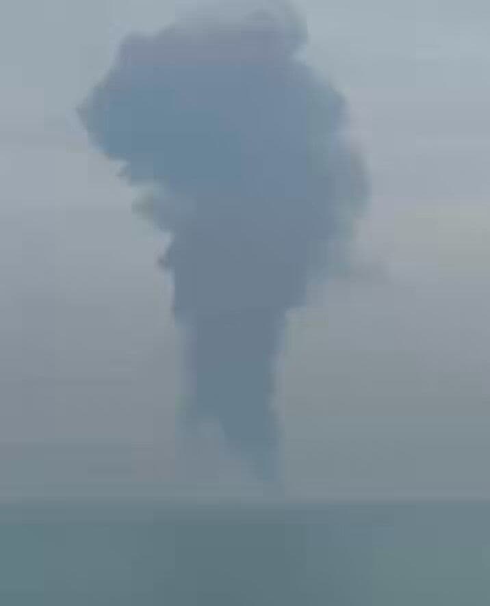 @Open Source Intel: A major explosion was reported near the Iranian port city of Bandar Abbas this morning, appearing to be another IRGC vessel struck.