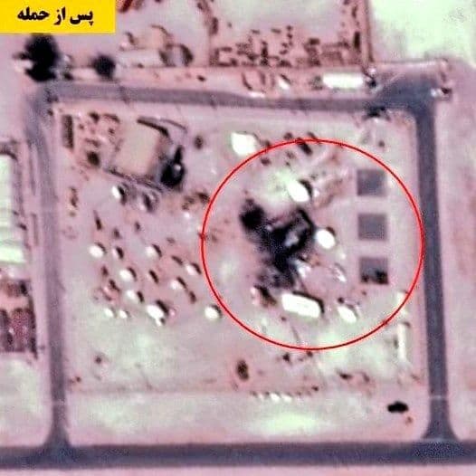 @Babak Taghvaee - The Crisis Watch: BREAKING: The IRGC Aerospace Force carried out a ballistic missile strike that successfully hit inside Al Udeid Air Base in Qatar, targeting satellite dishes, antenna systems, and satellite communicat