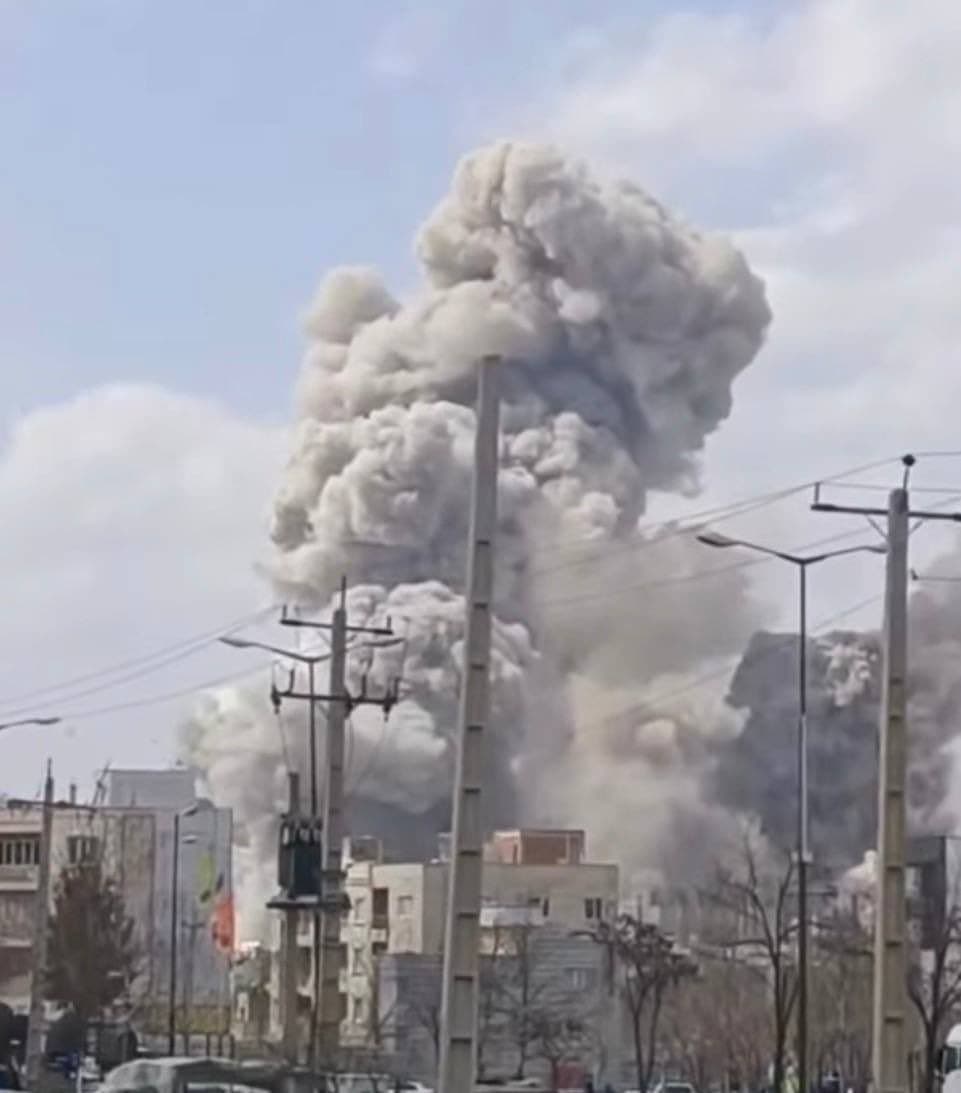 @Open Source Intel: Airstrikes hit several locations in Marivan in Iran’s Kurdistan Province, targeting military and security facilities including IRGC positions, border guard commands, and other regime sites across the