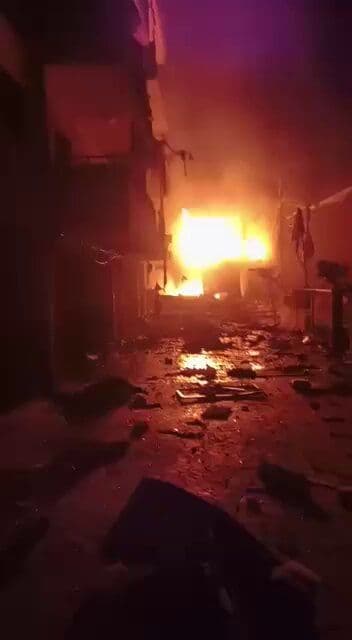 @Open Source Intel: Lebanon ablaze: IDF airstrikes hit Burj al‑Barajneh in Beirut’s southern suburbs, sparking fires and widespread destruction.