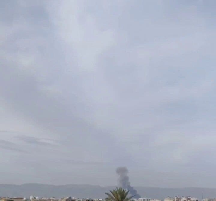 @Babak Taghvaee - The Crisis Watch: BREAKING: At 07:55 local time this morning, U.S. Navy fighter jets flown from the USS Abraham Lincoln aircraft carrier heavily bombed the 7th Tactical Fighter Base of the Iranian Air Force and destroy
