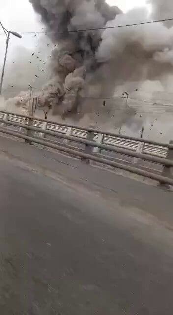 @Open Source Intel: IRGC, Basij bases struck in Ahvaz: Dozens of facilities belonging to the Basij, IRGC, police, and army have reportedly been destroyed.