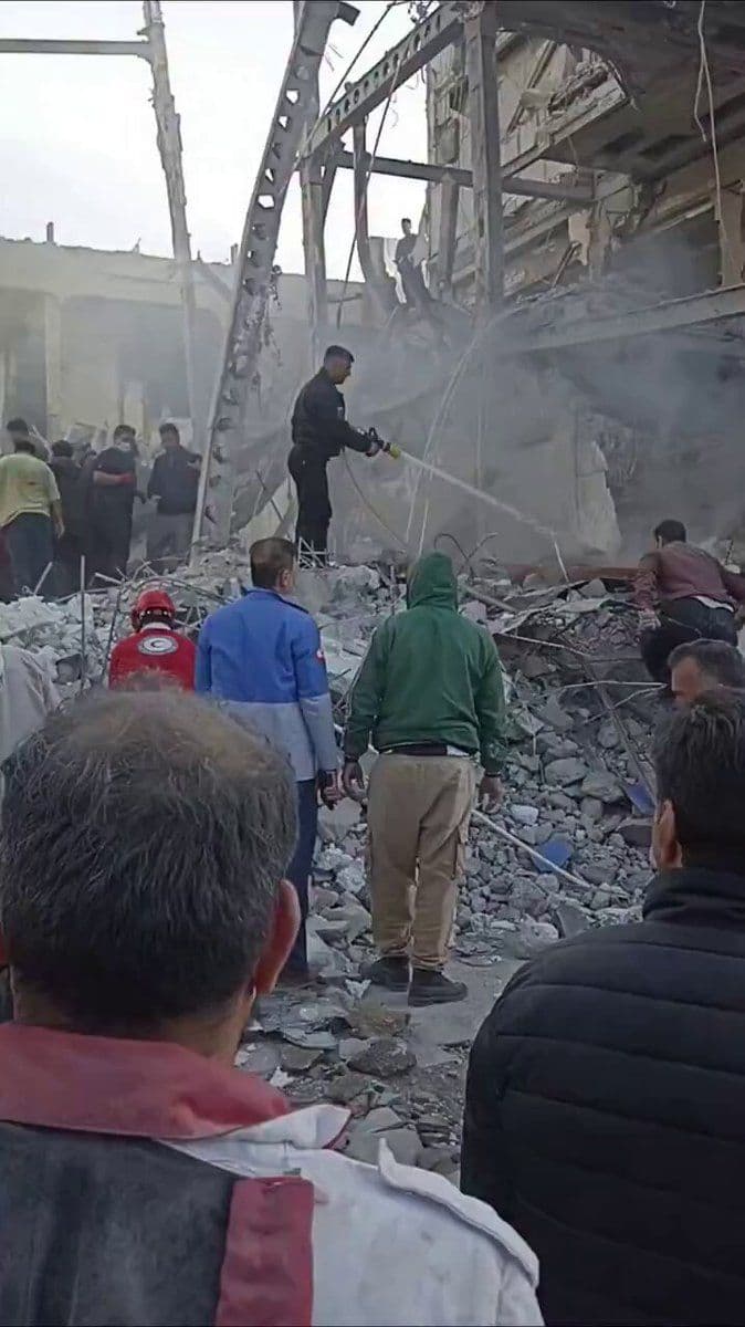 @Babak Taghvaee - The Crisis Watch: BREAKING: Early this morning at 05:30 local time, in Eyvan County of Ilam Province, Iran, the Israeli Air Force conducted an airstrike against a residential building belonging to the family of one of