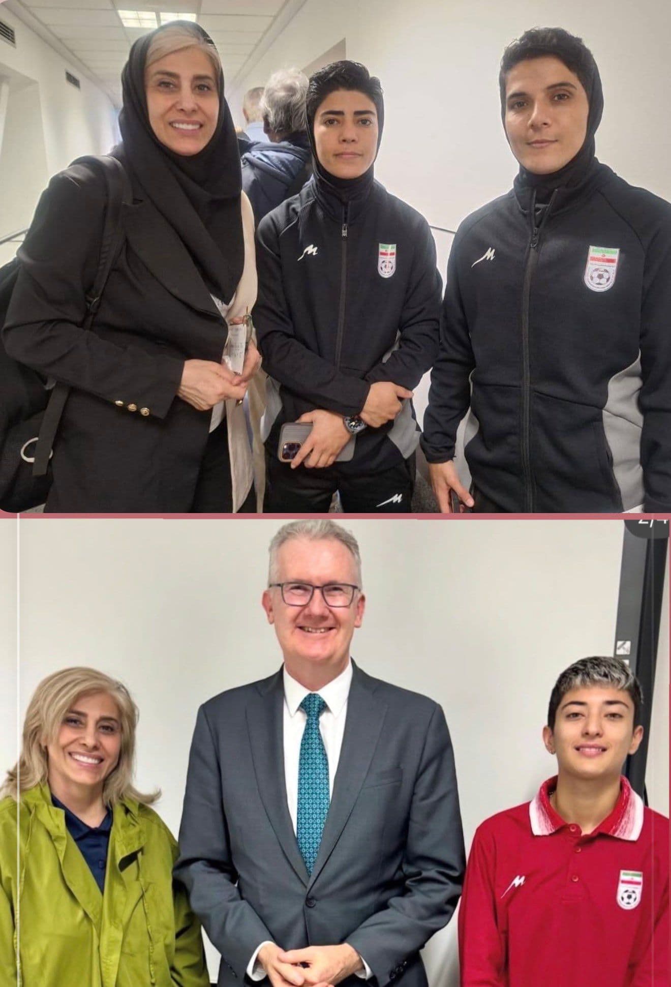 @Masih Alinejad 🏳️: Iranian Women’s Soccer Players Withdraw Asylum Request !
Would anyone flee a dictatorship… then suddenly go back? I know their hostage diplomacy playbook very well.
The Iranian media now announced t
