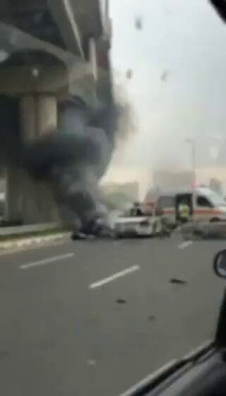 @Eli Afriat 🇮🇱: Today, another Basij checkpoint in Iran was hit by a direct attack. A missile or suicide drone hit a Basij checkpoint.🇮🇷💥