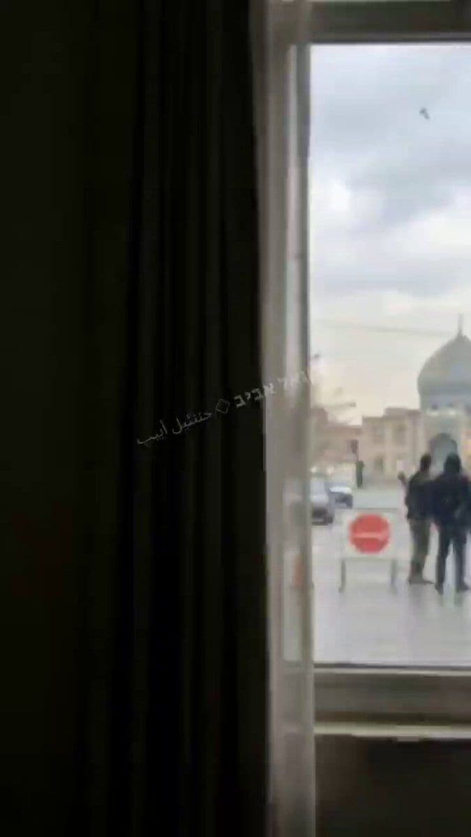 @Eli Afriat 🇮🇱: Another documentary in which Basij thugs can be seen looking to the sky for fear of a drone attack.
Their fear is evident. The method works on their consciousness and affects them.