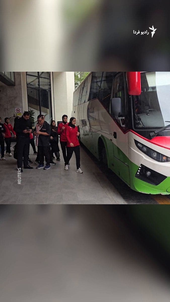 @RadioFarda|راديو فردا: 🔸A video on Saturday, March 13, of members of Iran's women's national football team in a hotel in Kuala Lumpur, Malaysia's capital, has been released.
🔸Australia last week granted humanitarian visa