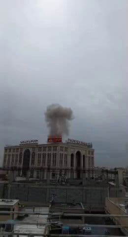 @Babak Taghvaee - The Crisis Watch: BREAKING: Video recorded minutes ago shows plumes of smoke rising over eastern Tehran, the capital city of Iran, following Israeli Air Force airstrikes in the Narmak and Pirouzi districts.
#Operation