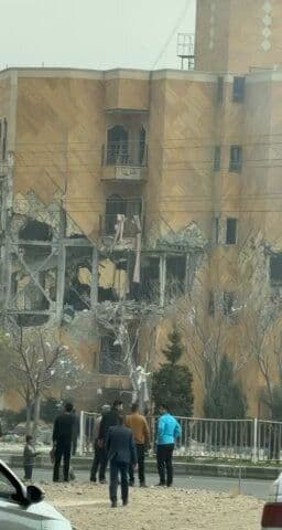 @Babak Taghvaee - The Crisis Watch: BREAKING: One of the militia bases of the Basij paramilitary forces of the IRGC terrorist organization in the city of Semnan, located on Amir Kabir Boulevard, was targeted and destroyed by the Israeli