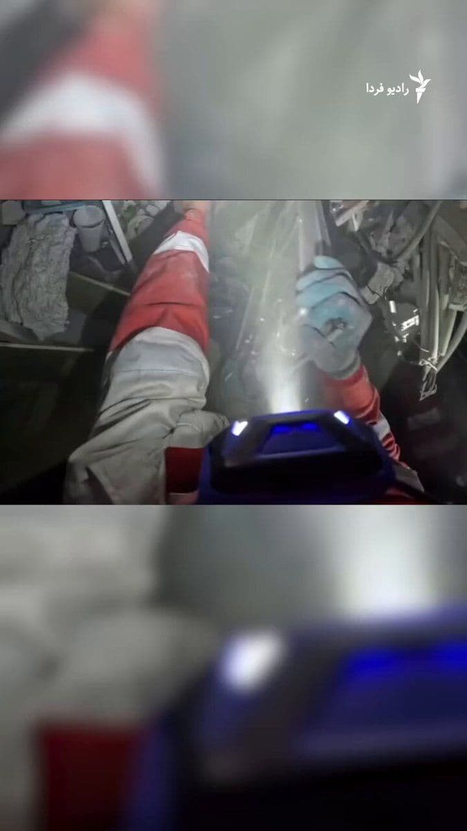 @Babak Taghvaee - The Crisis Watch: Sad moment rescuers found body of Berivan Molani.
This is saddening: some of my Iranian compatriots, who are living in Europe or North America, are celebrating the deaths of Iranian civilians those