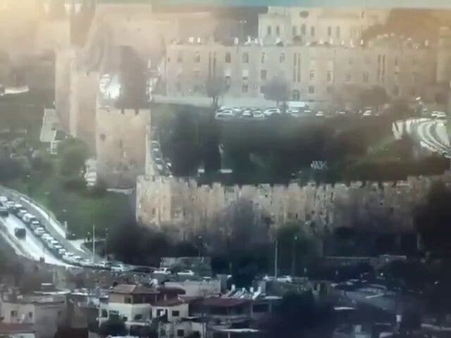 @Babak Taghvaee - The Crisis Watch: BREAKING: Our enemy was close to destroy the disgusting symbol of occupation of Jerusalem by Islamists, the Al-Aqsa mosque, and unfortunately missed it.
A ballistic-missile launched by the IRGC Aeros