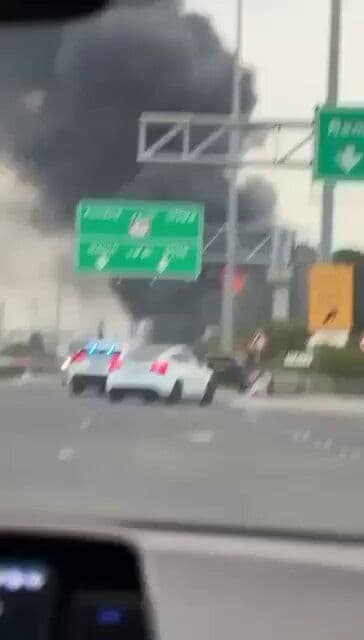 @Babak Taghvaee - The Crisis Watch: BREAKING: The IRGC Aerospace Force continues its daily ballistic missile strikes against Israel today. Unfortunately, they are using hypersonic missiles that cannot be easily intercepted. A four-floor