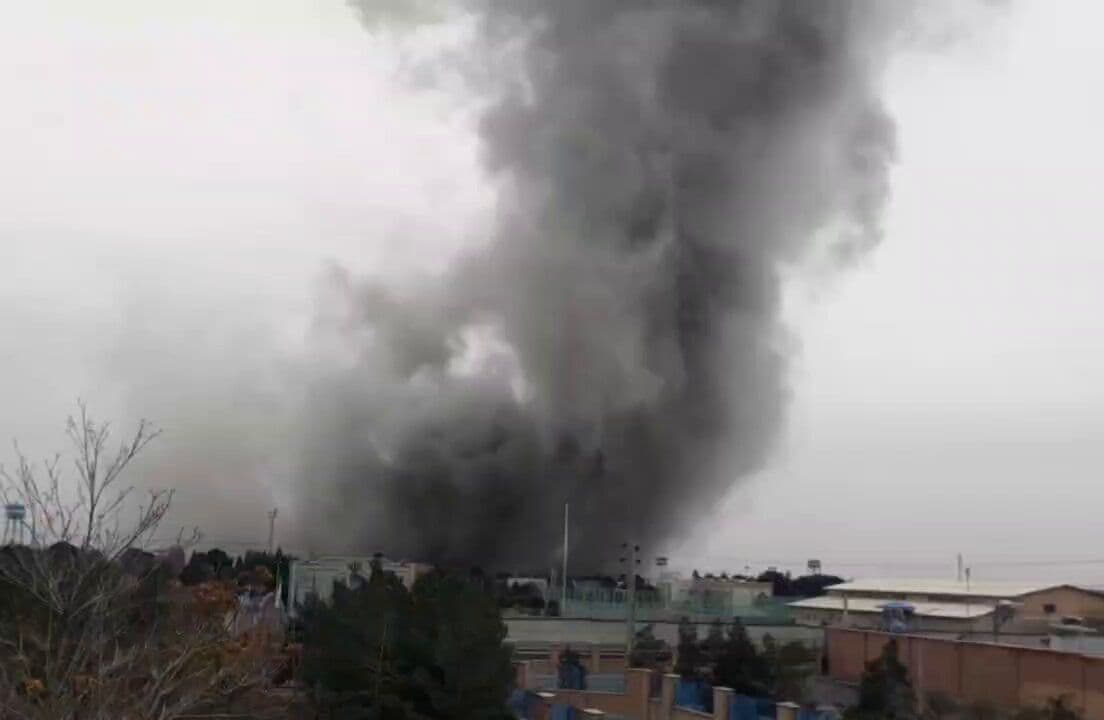@مملکته: «Tehran, March 3, 11:40 a.m. Tehran IRGC Aerospace Park. Kilometer 12 of the special road next to Iran Khodro. I think they hit the university. Ashura Aerospace University of Science and Technology. H