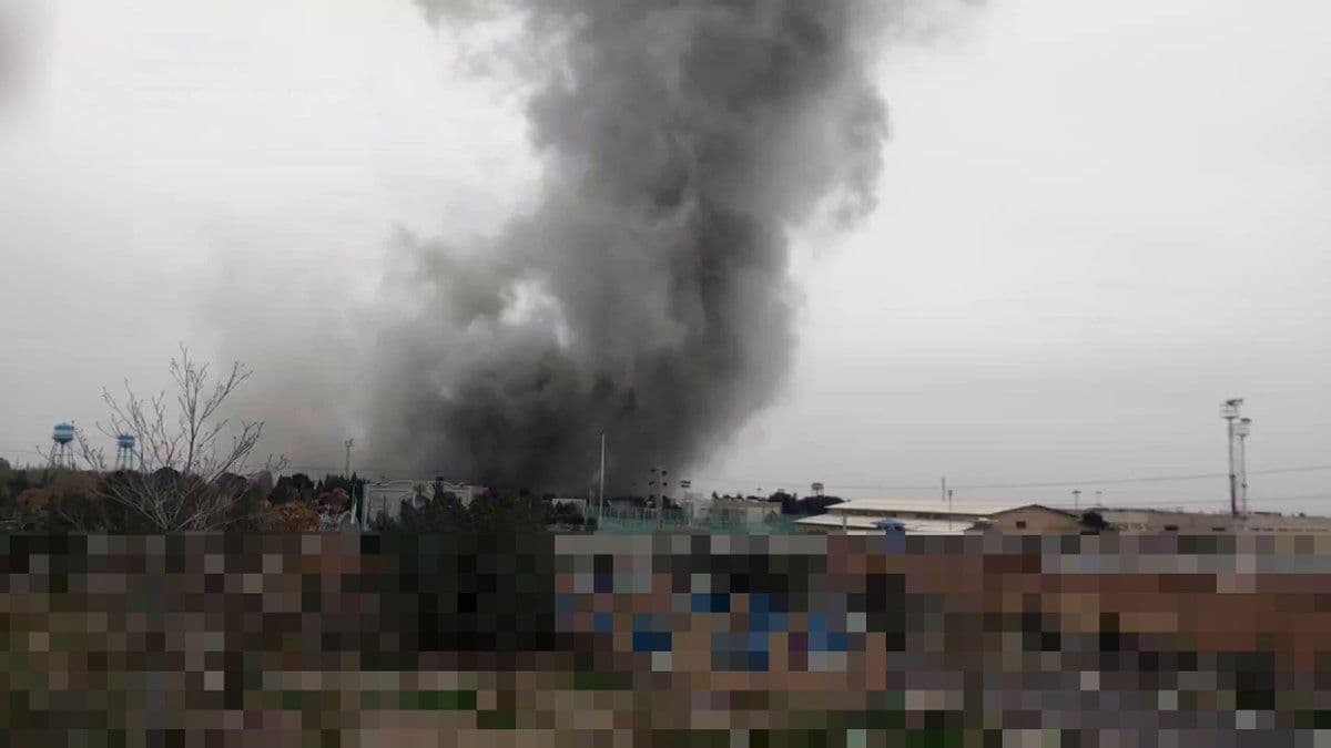 @Vahid Online: IRGC Aerospace Park at 14:10
Received video with the above description and: '#Tehran Kilometer 12 of the Special Road, next to Iran Khodro'
Monday, March 22 #Iran #Tehran
