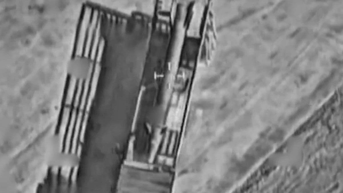 @Open Source Intel: IDF releases footage of airstrike on Iranian missile launcher in western Iran, hitting additional storage and launch sites where Iranian forces were gathered.
