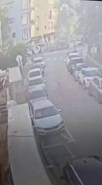 @Babak Taghvaee - The Crisis Watch: BREAKING: CCTV footage released by Israeli authorities shows the devastating consequences of the use of new 100 kg cluster munitions in ballistic missiles of the IRGC Aerospace Force, which were used